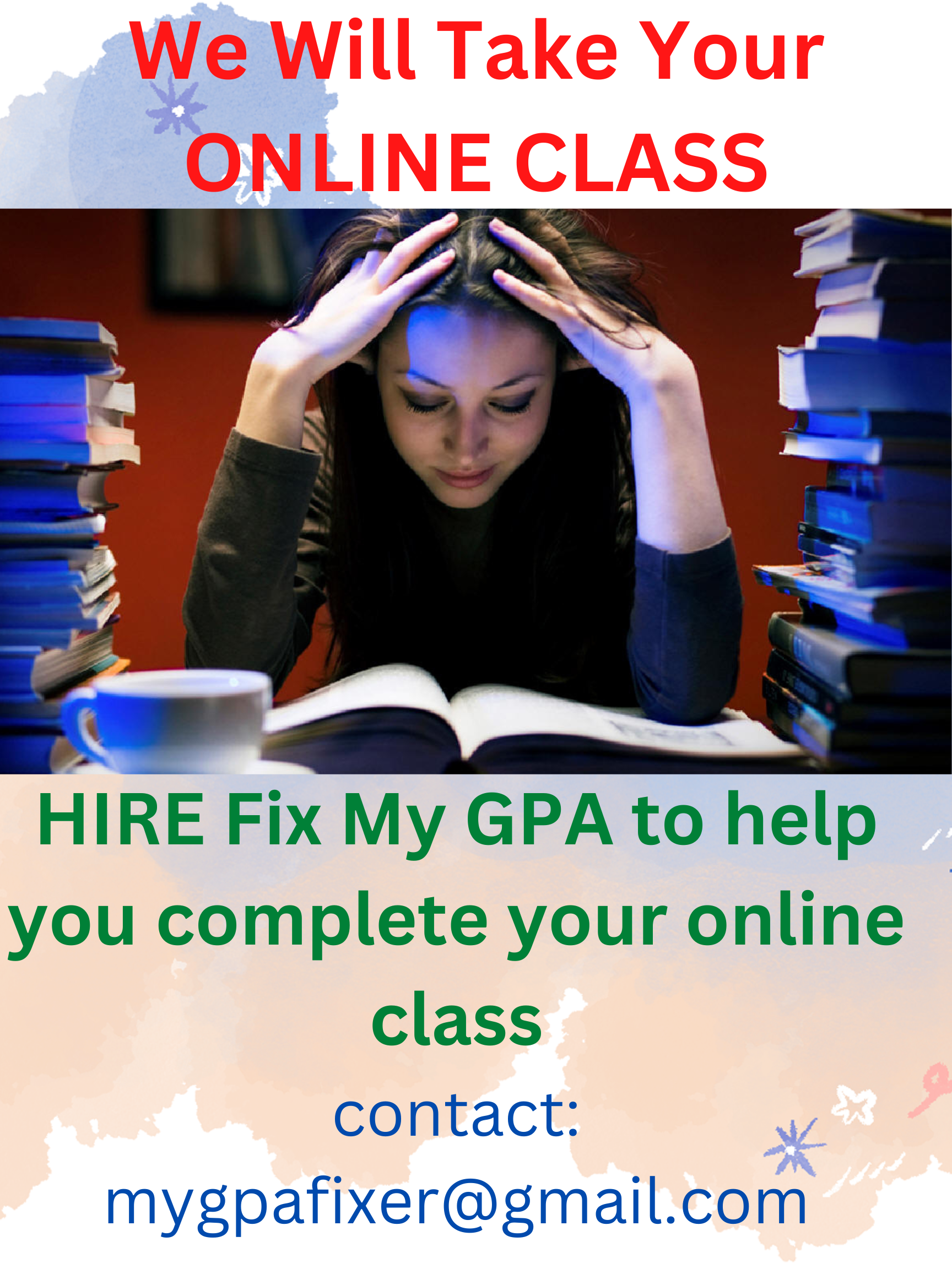 When you ask who can Take My Online Class for Me, we are here and we are the best. Hire Fix My GPA to help you complete your online class.