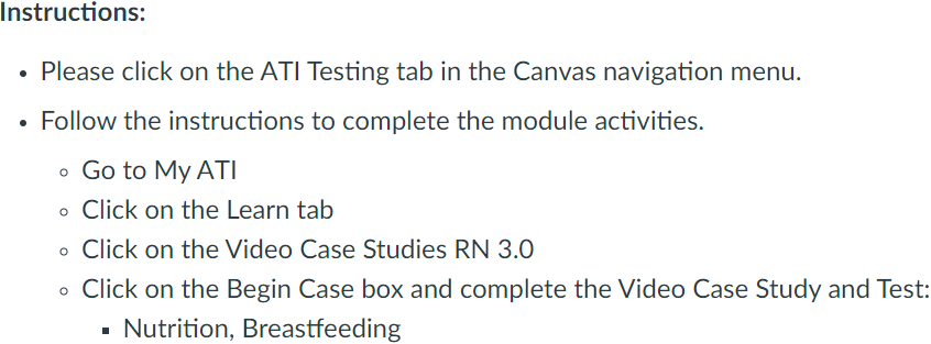 NUR105 M5.5: ATI-Video Case Studies