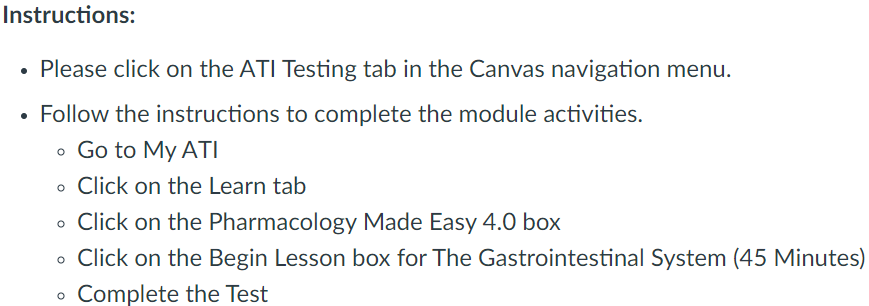 NUR105 M6.4: ATI- Pharmacology